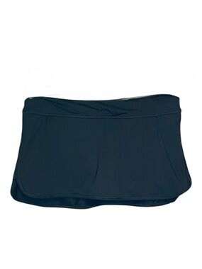 Athleta Tidal Swim Skirt Black Size Small